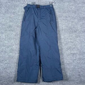 Columbia Unisex Kids 10/12 Navy Blue Insulated Snow Ski Pants Winter Activewear